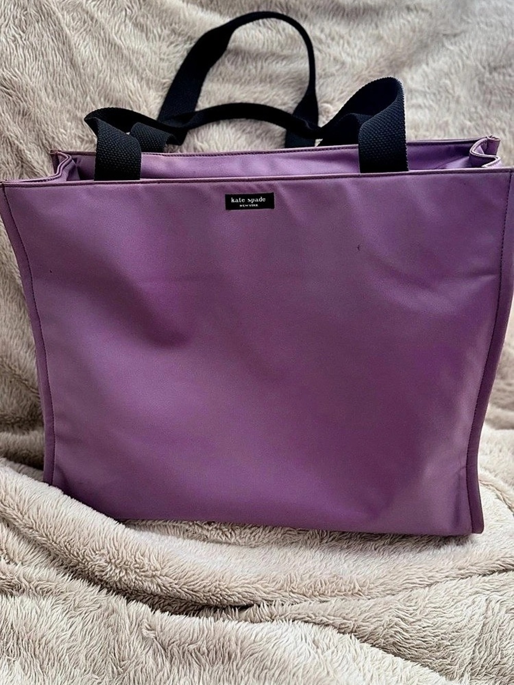 Kate Spade Purple Tote Bag diaper bag